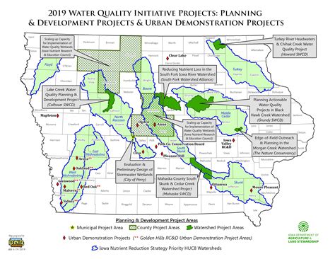 Secretary Naig Announces Funding for 19 New Water Quality Projects on