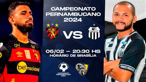 Sport X Central Campeonato Pernambucano Ao Vivo E Imagens Youtube