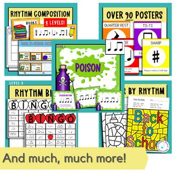 Back to School Music Activities Mega-Bundle for Elementary Music Lessons