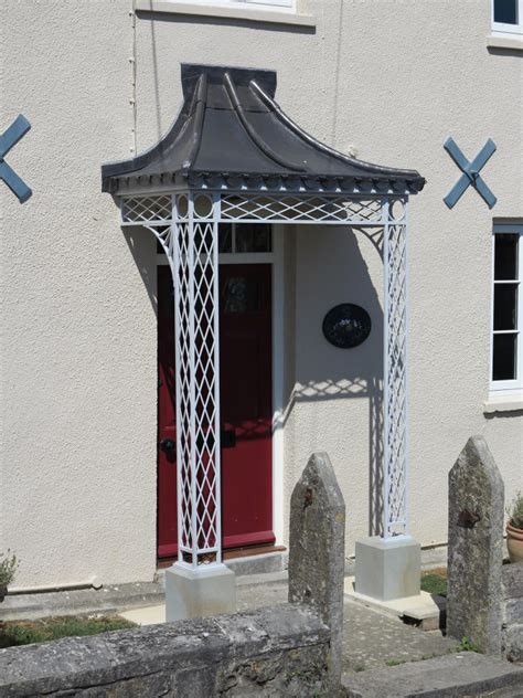 Traditional Wrought Iron Porch With Lead Roof Traditional Other By Fine Iron