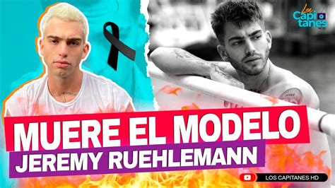 Muere el modelo Jeremy Ruehlemann a los 27 años YouTube