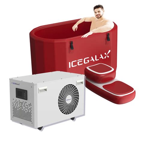 Icegalax 12hp Ice Bath Tub Chiller 110v60hz 220v50hz Cold Plunge