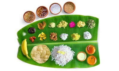 Onam Sadhya - All the dishes in an authentic sadhya meal