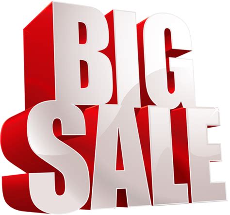 Banner Library Library Big Png And Psd Red Big Sale Clipart Full