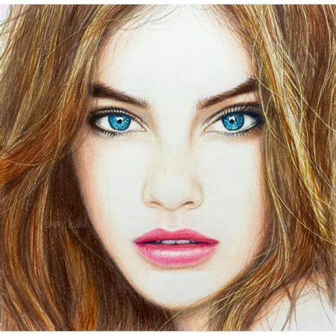 Emmy Kalia Portrait Drawing Color Pencil Drawing Portrait