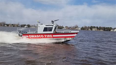 Lake Assault Boats Delivers a 26-Foot Custom Fireboat to Owasco Fire ...