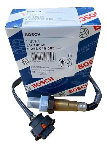 Sonda Lambda Bosch 0258010065 Sonic 1 6 Flex Pós Catalisador