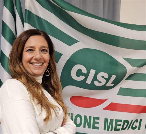 Nuovo Corso Al Femminile Per La Cisl Medici Giorgia Vitello Segretaria