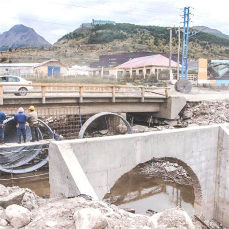 Avanzan Los Trabajos De Armado Del Nuevo Puente Sobre El Arroyo Grande