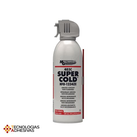 Mg Chemicals 403c Lata De Aerosol Para Congelación Super Cold 1234ze