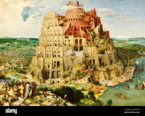 Pieter Bruegel The Elder Artwork Entitled The Tower Of Babel 1563