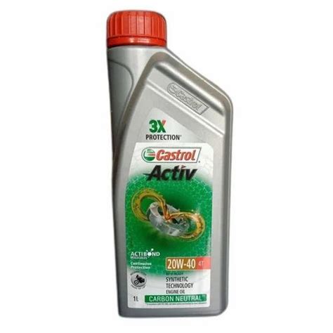 W Castrol Activ Engine Oil Bottle Of Litre At Rs Litre In Rajkot