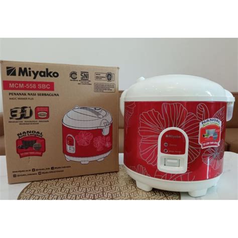 Jual Rice Cooker Miyako Mcm Sbc Liter Shopee Indonesia