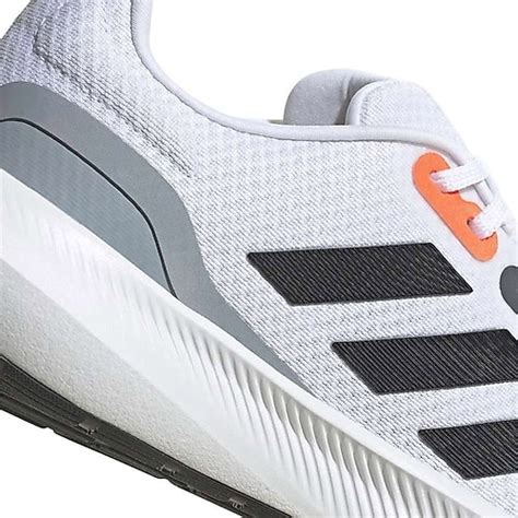 Adidas Runfalcon 3 0 HP7543 Beyaz Siyah Turuncu Erkek Koşu Ayakkabısı