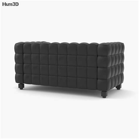 Josef Hoffmann Kubus Sofa 3D model - Download Sofa on 3DModels.org