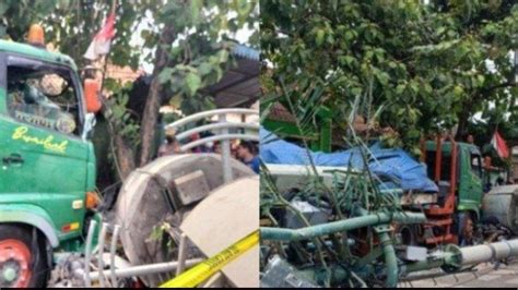 Kecelakaan Maut Di Bekasi Orang Tewas Teriakan Korban Truk Trailer