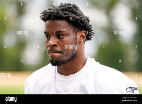 Seattle Seahawks Cornerback Devon Witherspoon Looks On Monday May 22 2023 At The Team S Nfl