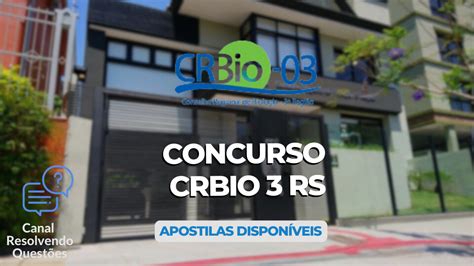 Concurso CRBio 3 RS vagas imediatas salários até R 7 9 mil