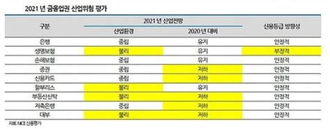 나신평 실물과 괴리된 금융시장증권사 신용등급 차별화 네이트 뉴스