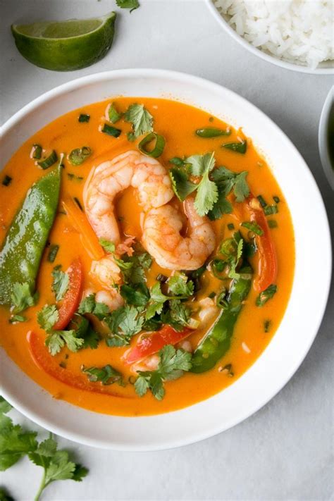 Thai Red Prawn Curry Recipe Stephanie Kay Nutrition