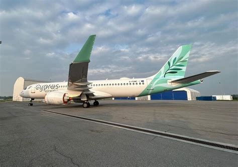 1st Cyprus Airways A220 Emerges