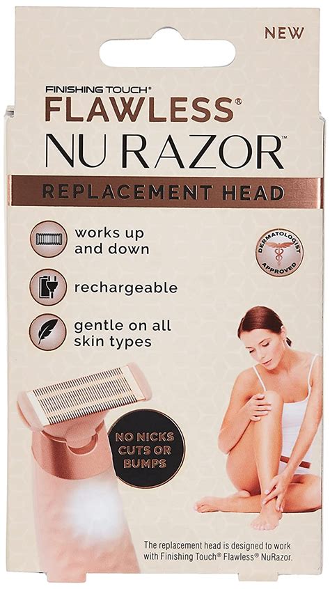 Finishing Touch Flawless Nu Razor Replacement Blade Rose Gold