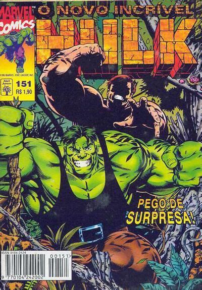 Cover for O Incrível Hulk Editora Abril 1983 series 151 Hulk