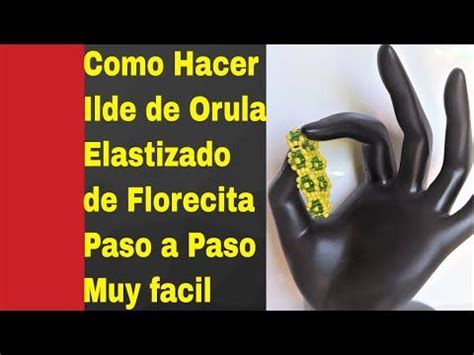 Como Hacer Ilde De Orula Elastizado De Florecita Paso A Paso Muy Facil