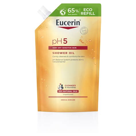 PH5 Shower Oil Shower Oil For Dry Sensitive Skin Eucerin