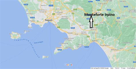 Dove Si Trova Monteforte Irpino Italia Mappa Monteforte Irpino Dove