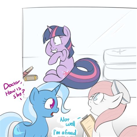 Safe Artist Theparagon Nurse Redheart Trixie Twilight