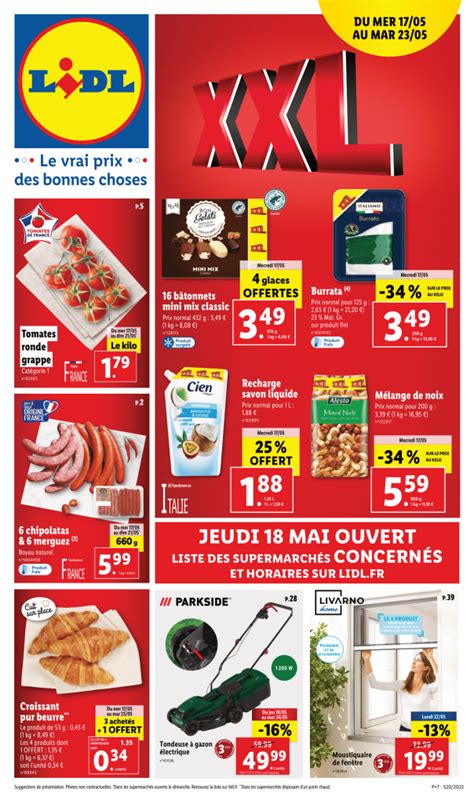 Lidl Parkside Arrivage Promo Catalogue De La Semaine Du Mai