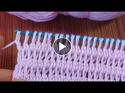 S Per Easy Crochet Tunusian Kinitting En Kolay Tunus I I Rg Mode