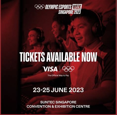 3 Day Pass For Olympic Esports Week Singapore 2023 Tickets Vouchers