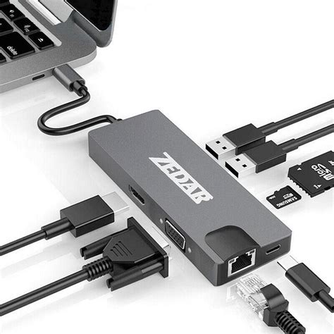 De Zedar Usb C Hub Hdmi Van Zedar Type C To Hdmi Converter Voor Samsung Apple Macbook