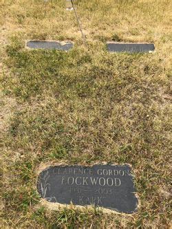 Clarence Gordon Kark Lockwood M Morial Find A Grave