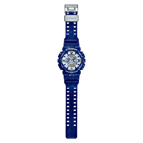 Reloj G SHOCK GA 110BWP 2A Resina Hombre Azul Btime