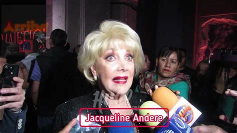 Jacqueline Andere Reacciona A Aparición De Ernesto Alonso En Presentación De El Maleficio Youtube