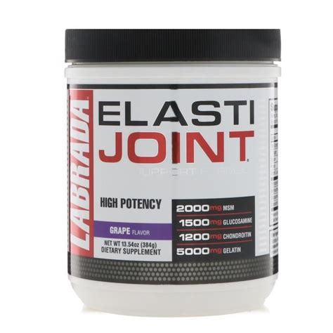 Labrada Elasti Joint 350 G Powder Grape Cdiscount Santé Mieux vivre