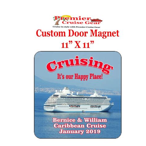 Cruise Ship Door Magnet Custom Door Magnet Large Magnet With Etsy