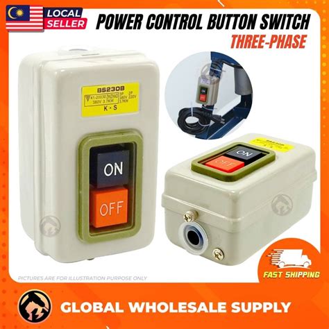 BS216B BS230B Power Control Push Button Switch Three Phase Motor