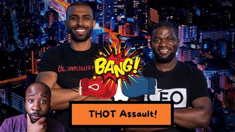 Fresh And Fit Reaction Myron Gaines From Freshandfit Podcast Assaulted By Crazy Thot Youtube