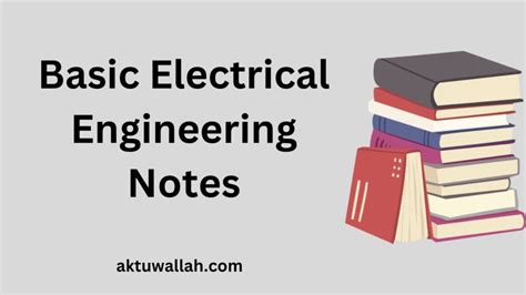 Download Basic Electrical Engineering Notes Pdf Aktuwallah