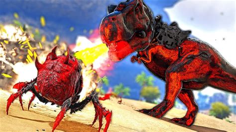 Taming A Lvl 600 Chaos Dinosaur But How Strong Is It ARK MEGA