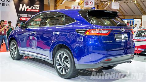 Toyota Harrier Previewed In Malaysia 20l Turbo 2 Variants From