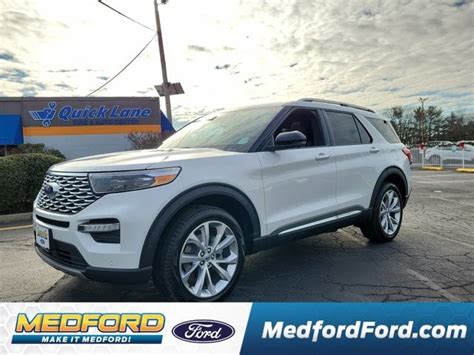 New 2022 Ford Explorer Platinum Sport Utility In Medford 232286 Medford Ford