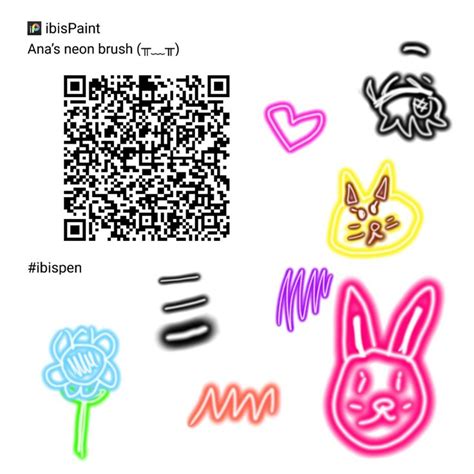 Qr Code Ibispaint X Paint Code Coding Paint Brushes