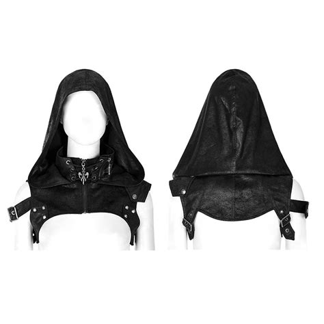 Gothic Hooded Shoulder Harness Punkravestore