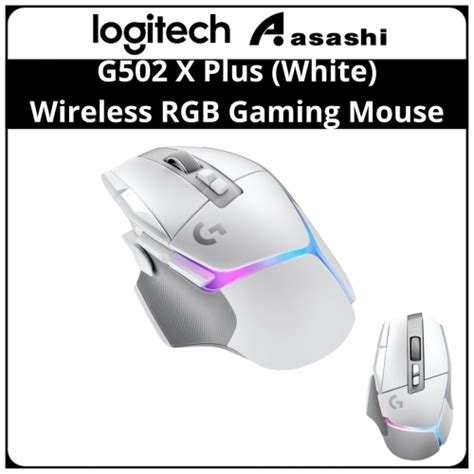 Logitech G502 X Plus Lightspeed Wireless Rgb Gaming Mouse Lightforce Hero 25k Gaming Sensor