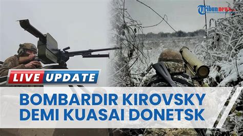 Ukraina Balas Dendam Tembaki Brutal Ke Kecamatan Kirovsky Donetsk